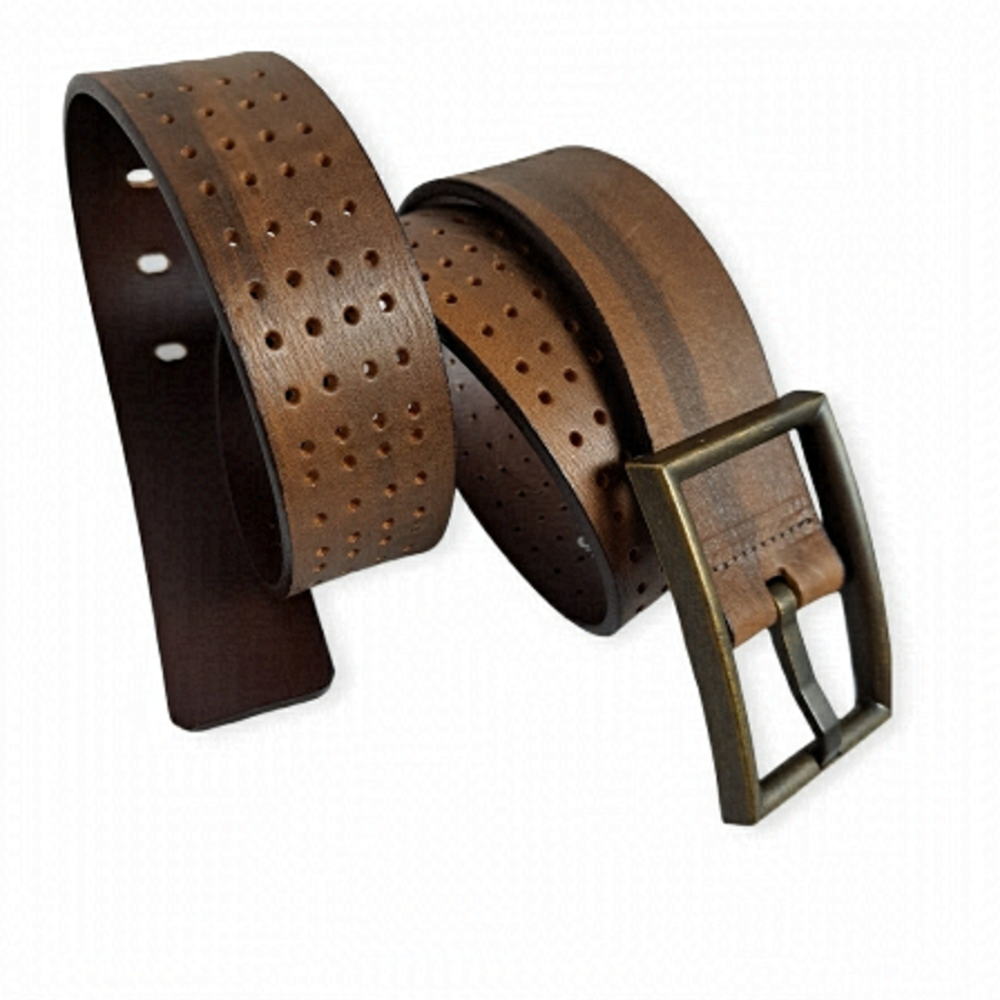 SEVEN7 Two Tone Genuine Leather Belt‎
